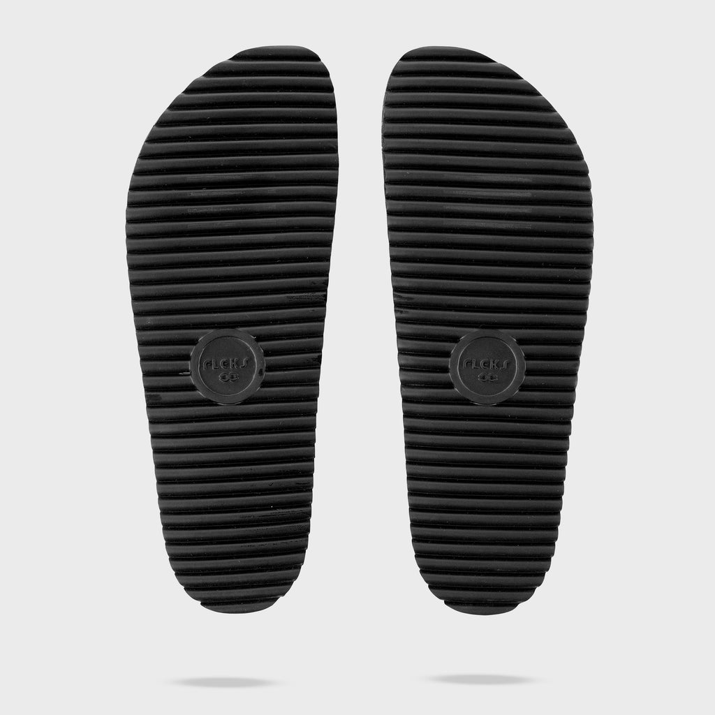 The Seagrove Flip Flop – Deep Blue Sea | Leather Beach Flip Flop with Arch Support