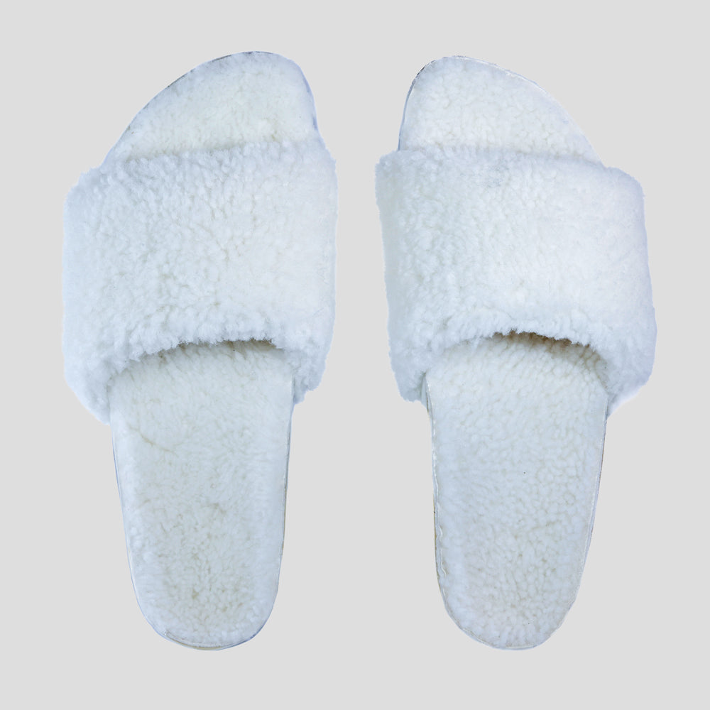 The Cito Slide – Iceberg | Minimalist Cushioned Slide Sandal | Cool-Toned Neutral