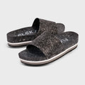 East Beach Slide Platform – Night | Elevated Cushioned Slide Sandal | All-Day Comfort