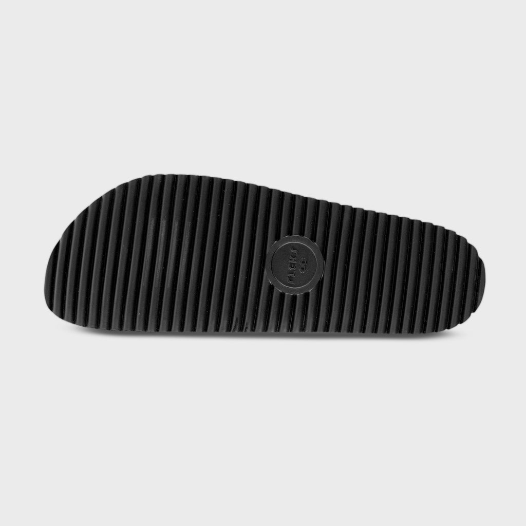 East Beach Slide Platform – Night | Elevated Cushioned Slide Sandal | All-Day Comfort