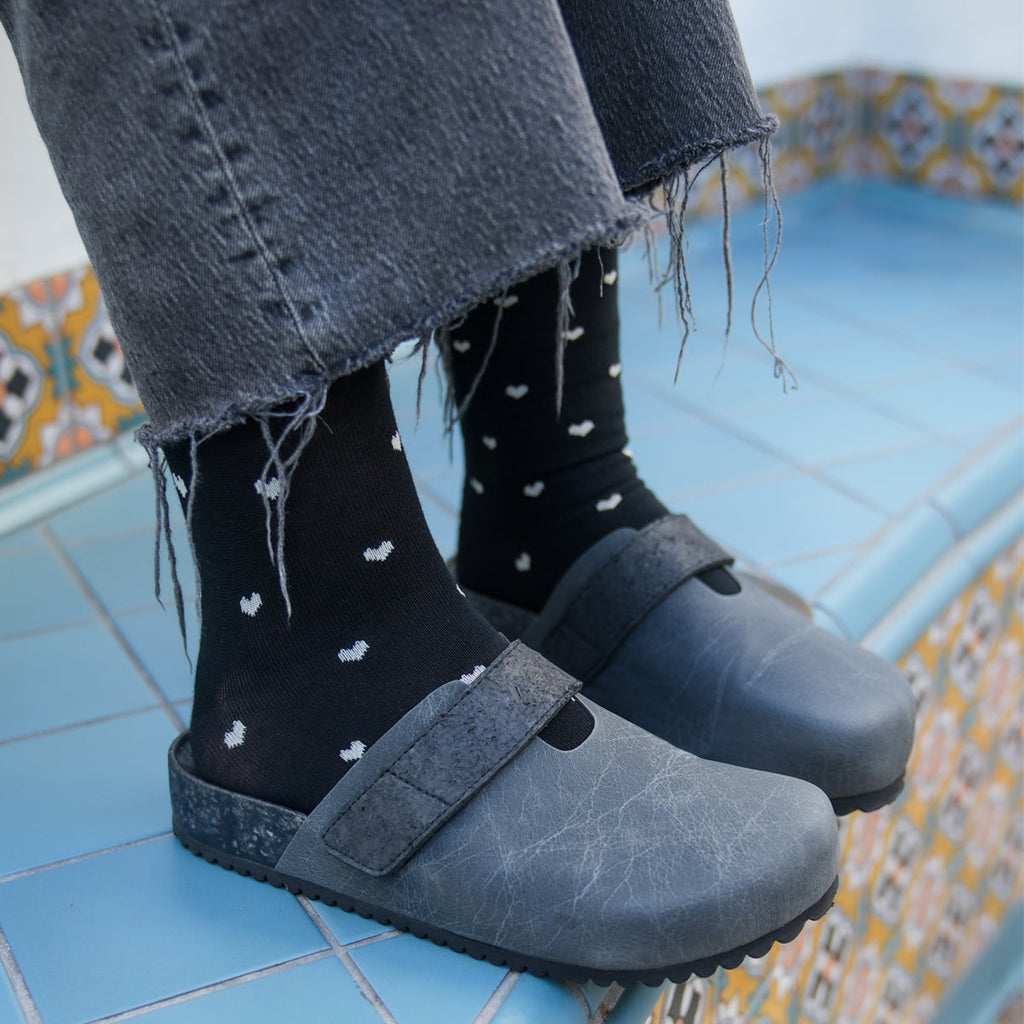 More Mesa Clog – After Dark | Adjustable Strap Clog | Vegan Leather Footwear