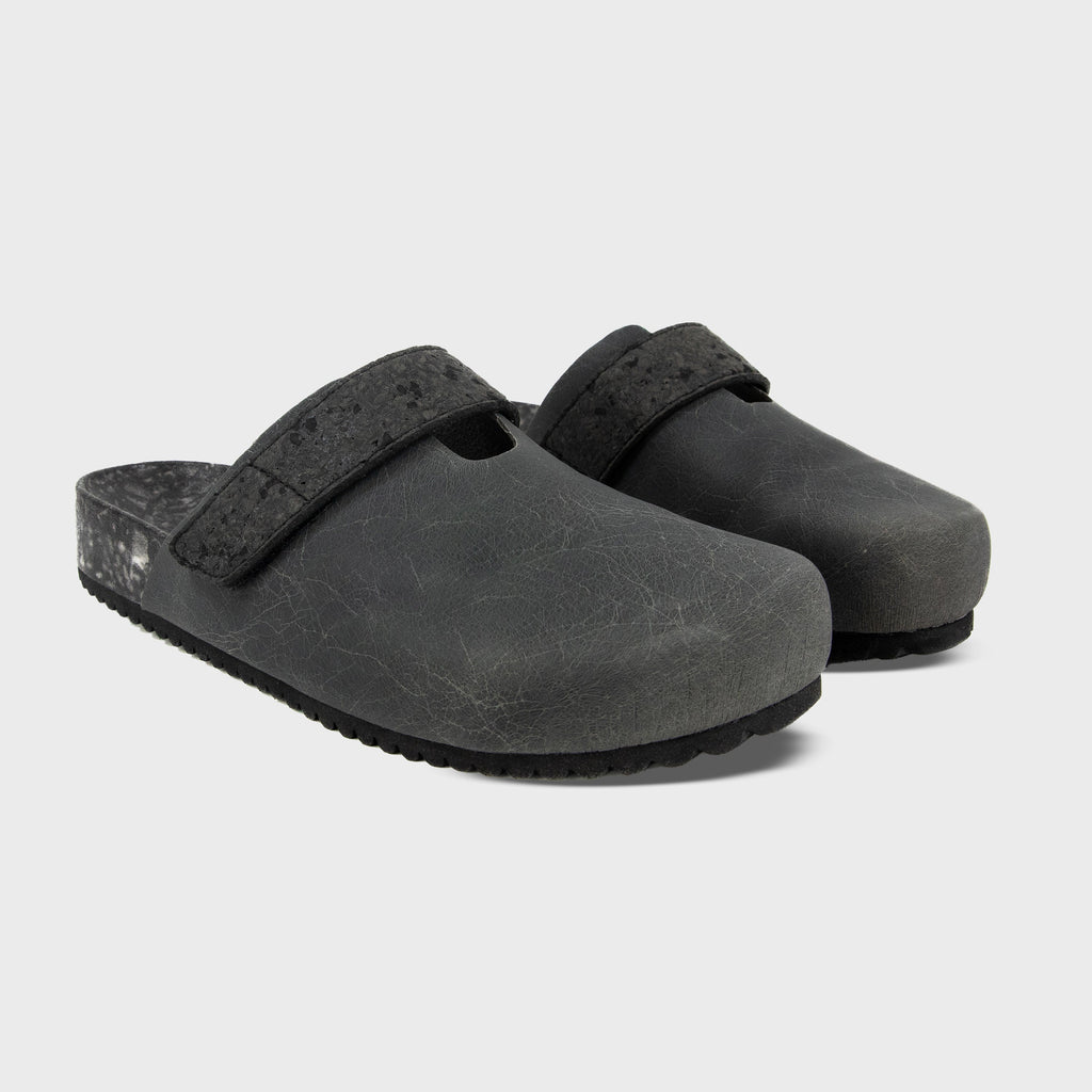 More Mesa Clog – After Dark | Adjustable Strap Clog | Vegan Leather Footwear