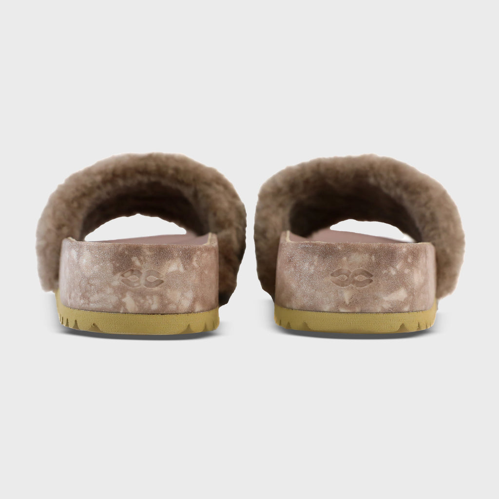 San Ysidro Slide – Blushed | Supportive Cushioned Slide Sandal | Neutral Coastal Style