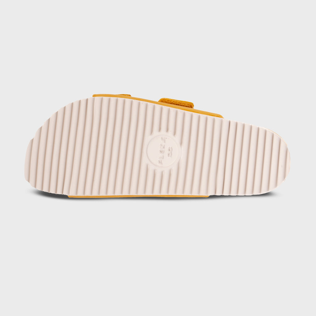 Riviera Leather Sandal – Chamois | Adjustable Strap Sandal | All-Day Comfort