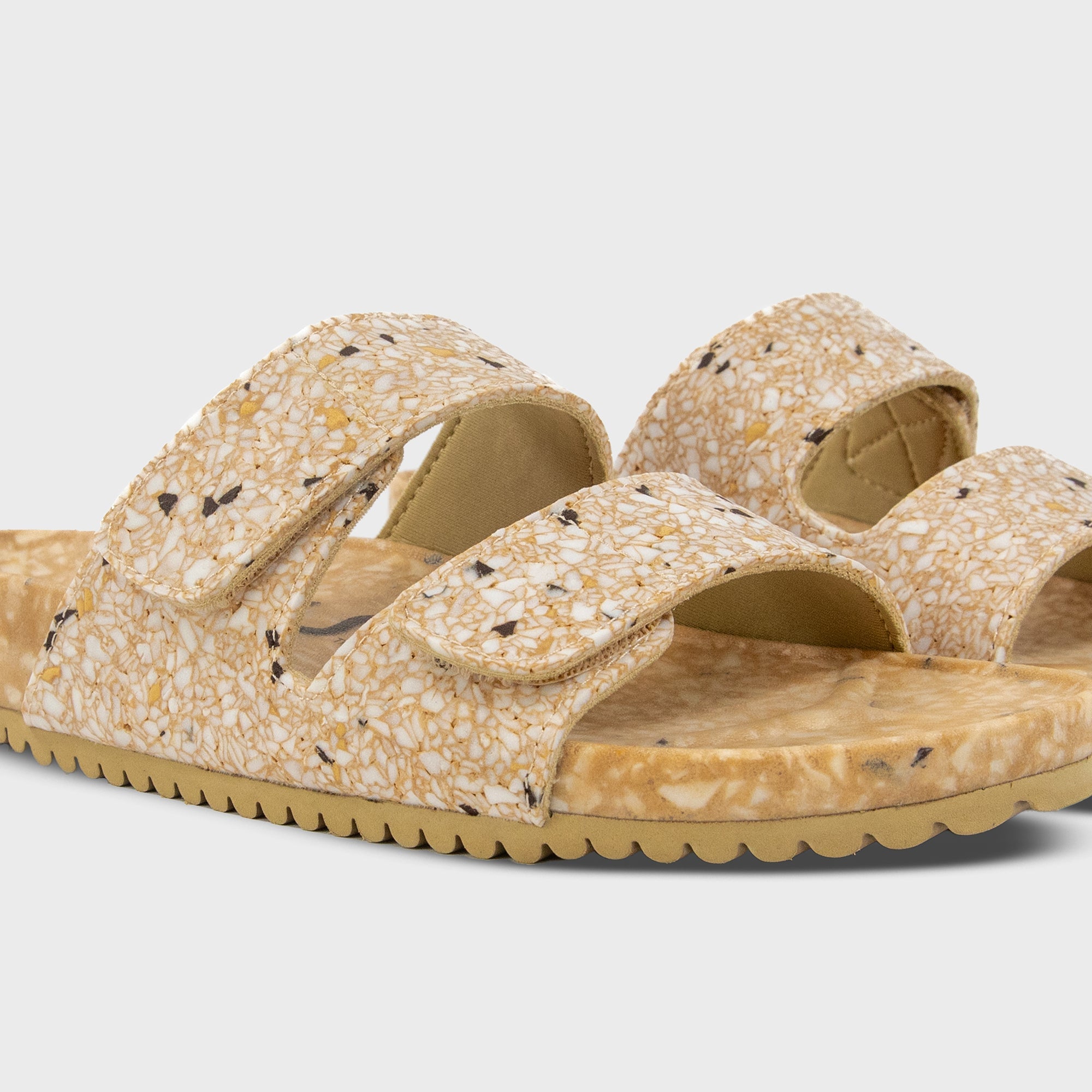 Riviera Sandal – Morning Coffee | Adjustable Strap Sandal | Recycled Foam Comfort