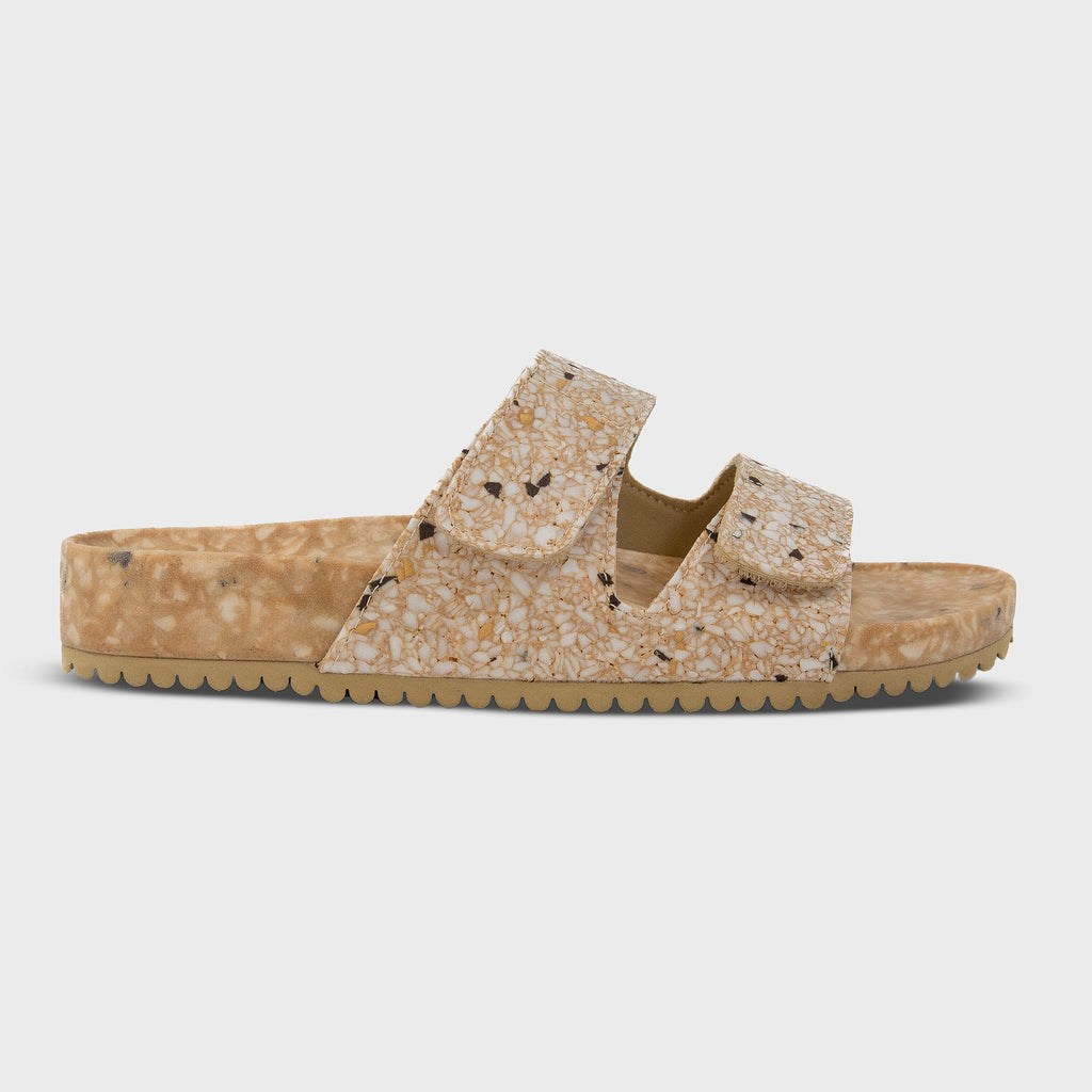 Riviera Sandal – Morning Coffee | Adjustable Strap Sandal | Recycled Foam Comfort