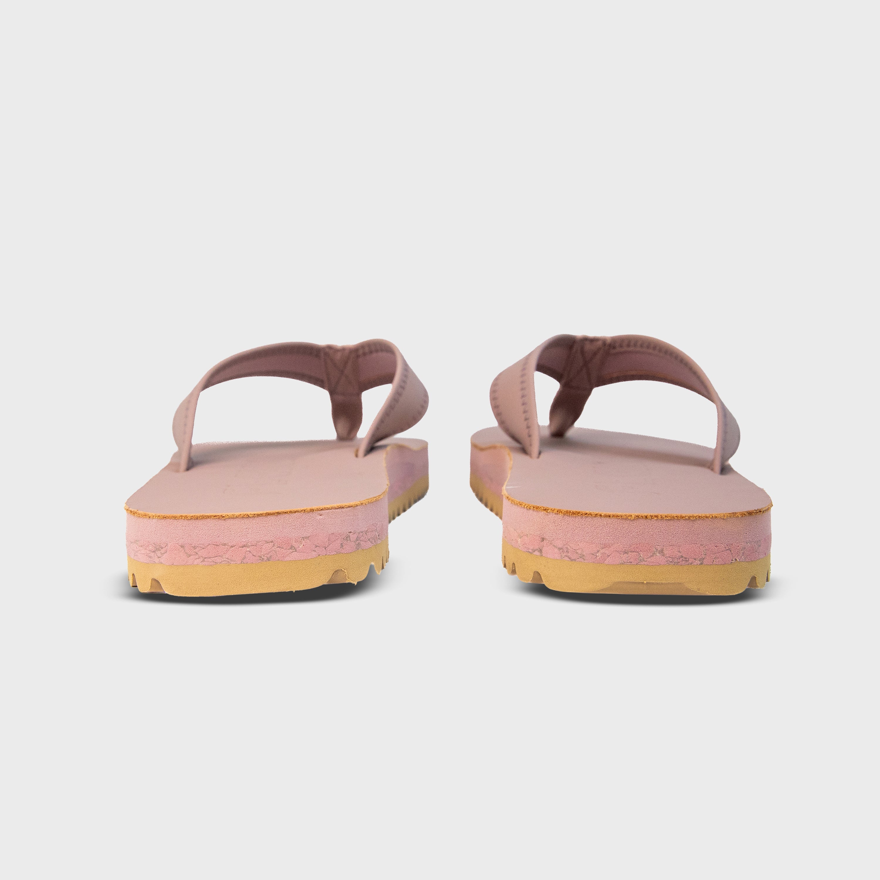 The Seagrove Flip Flop – Blushed | Leather Beach Flip Flop with Arch Support