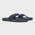 The Seagrove Flip Flop – Deep Blue Sea | Leather Beach Flip Flop with Arch Support