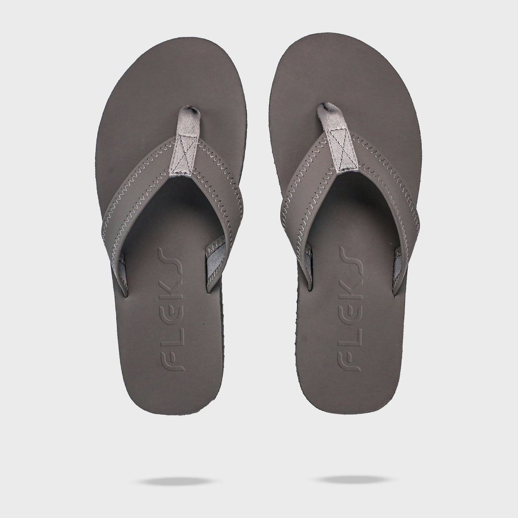 The Seagrove Flip Flop – Nightfall | Leather Beach Flip Flop with Arch Support