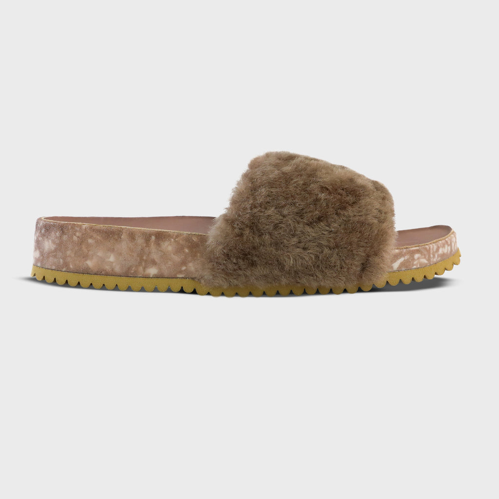 San Ysidro Slide – Blushed | Supportive Cushioned Slide Sandal | Neutral Coastal Style